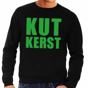Foute kersttrui kut kerst zwart voor heren