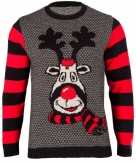 Foute kersttrui rudy reindeer voor dames